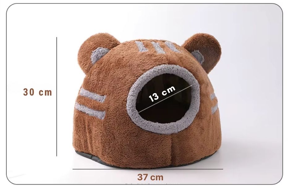 Nid Douillet | Maison pour Chat en Peluche Ultra Confort – Effet Cocooning