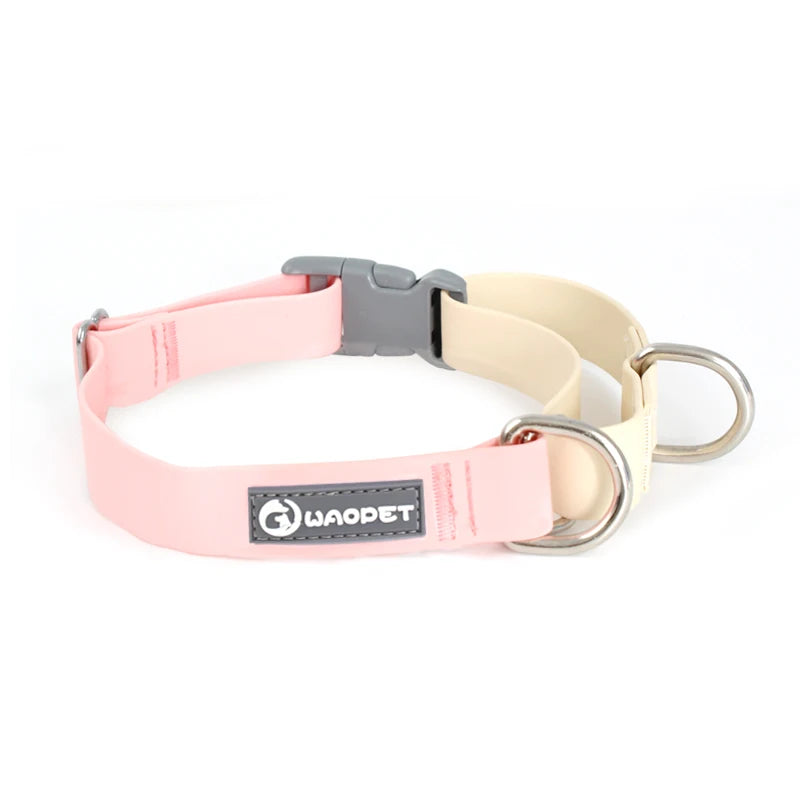 Collier de Chien Étanche en PVC Premium – Réglable, Résistant & Ultra Confortable | Idéal Dressage, Promenade & Sport Canin | Anti-Odeur & Séchage Rapide (Nouveau 2025)