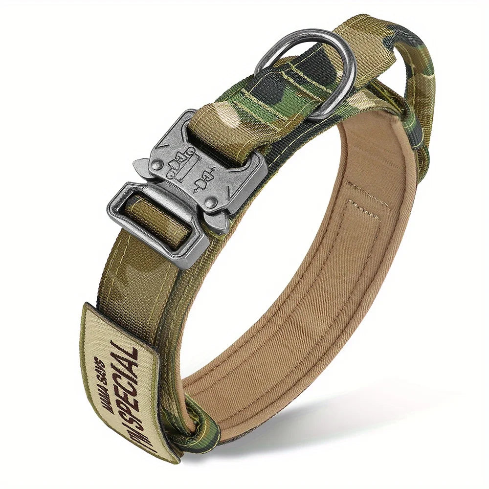 Collier Tactique Militaire™ pour Chien – Résistant, Confortable & Sécurisé