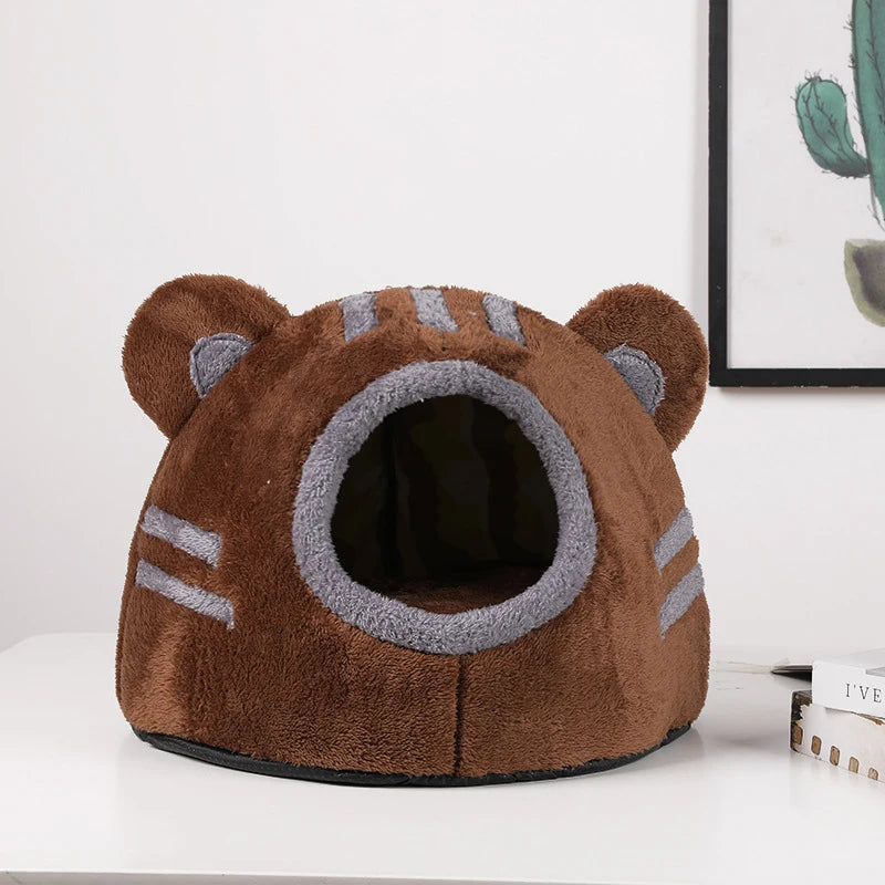 Nid Douillet | Maison pour Chat en Peluche Ultra Confort – Effet Cocooning